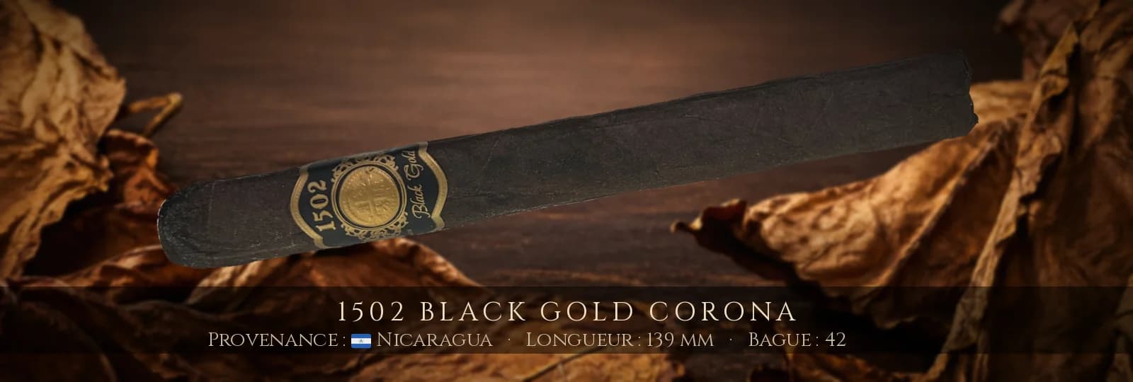 1502 Black Gold Corona — 1502 — Nicaragua
