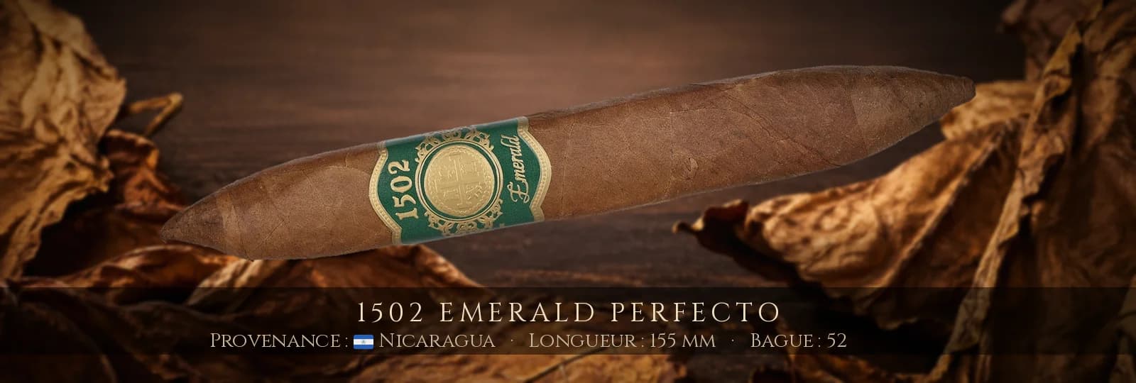 1502 Emerald Perfecto — 1502 — Nicaragua