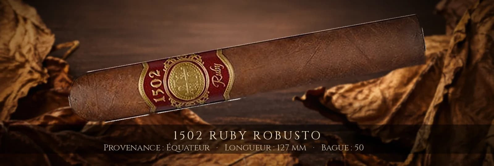 1502 Ruby Robusto — 1502 — Équateur