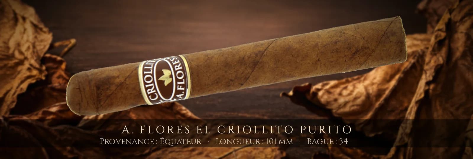 A. Flores El Criollito Purito — A. Flores — Équateur
