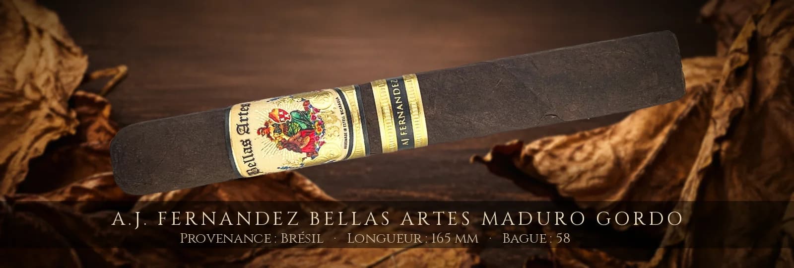 A.J. Fernandez Bellas Artes Maduro Gordo — A.J. Fernandez — Brésil