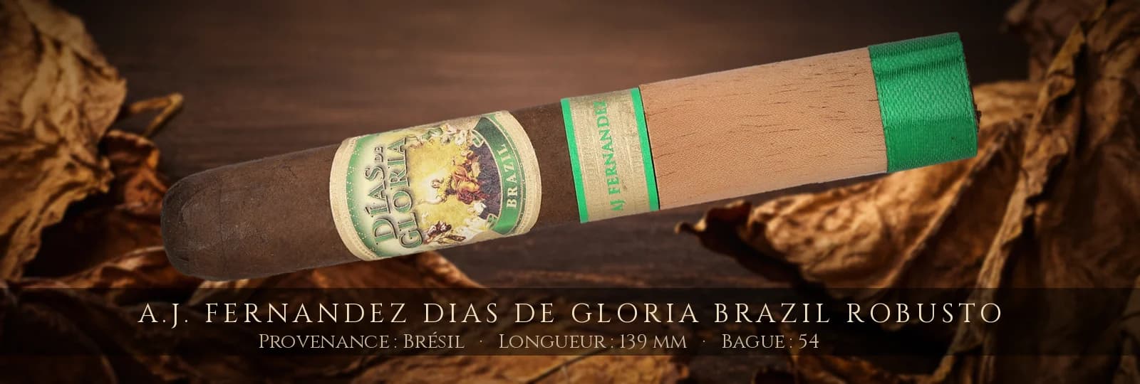 A.J. Fernandez Dias de Gloria Brazil Robusto — A.J. Fernandez — Brésil