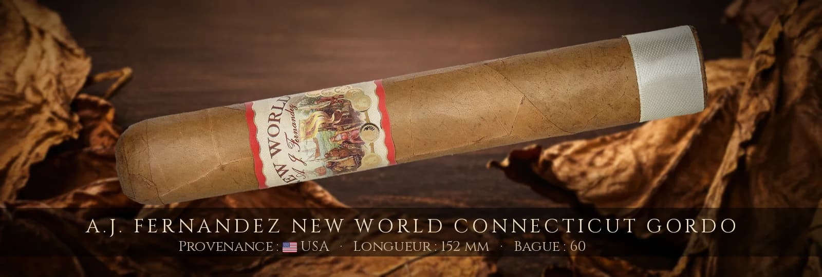 A.J. Fernandez New World Connecticut Gordo — A.J. Fernandez — USA