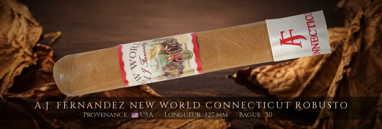 A.J. Fernandez New World Connecticut Robusto — A.J. Fernandez — USA