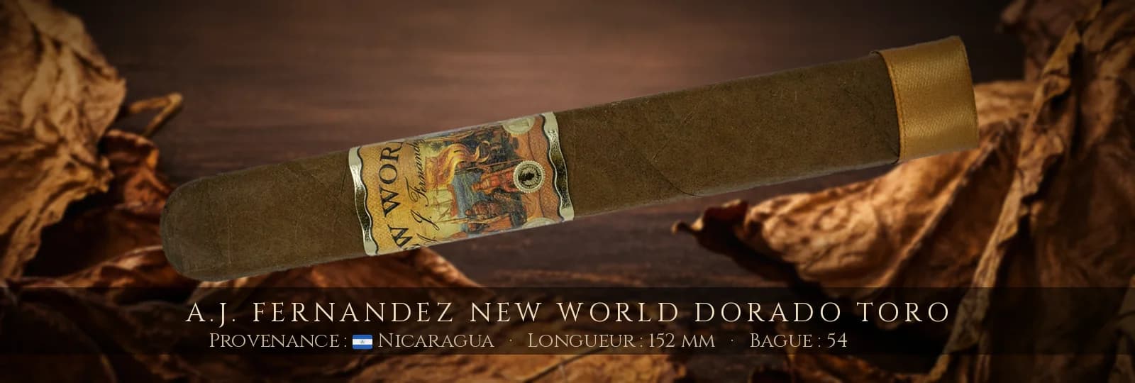 A.J. Fernandez New World Dorado Toro — A.J. Fernandez — Nicaragua