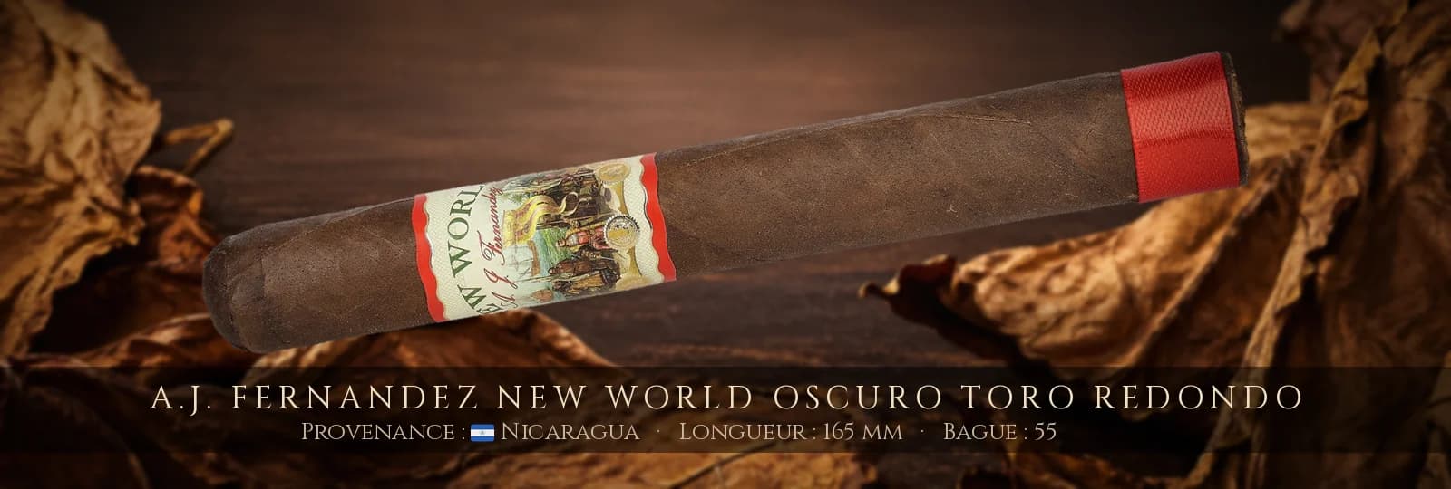 A.J. Fernandez New World Oscuro Toro Redondo — A.J. Fernandez — Nicaragua