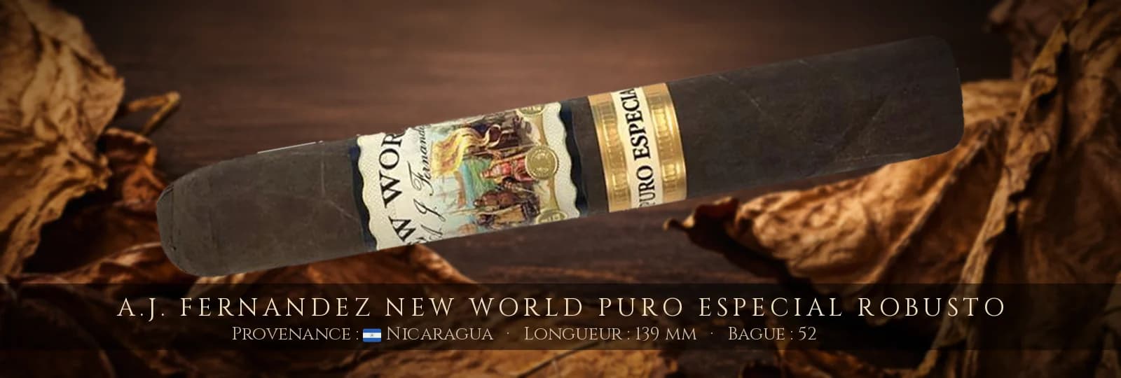 A.J. Fernandez New World Puro Especial Robusto — A.J. Fernandez — Nicaragua