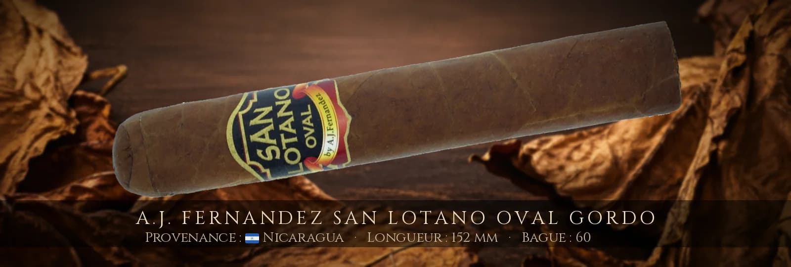 A.J. Fernandez San Lotano Oval Gordo — A.J. Fernandez — Nicaragua