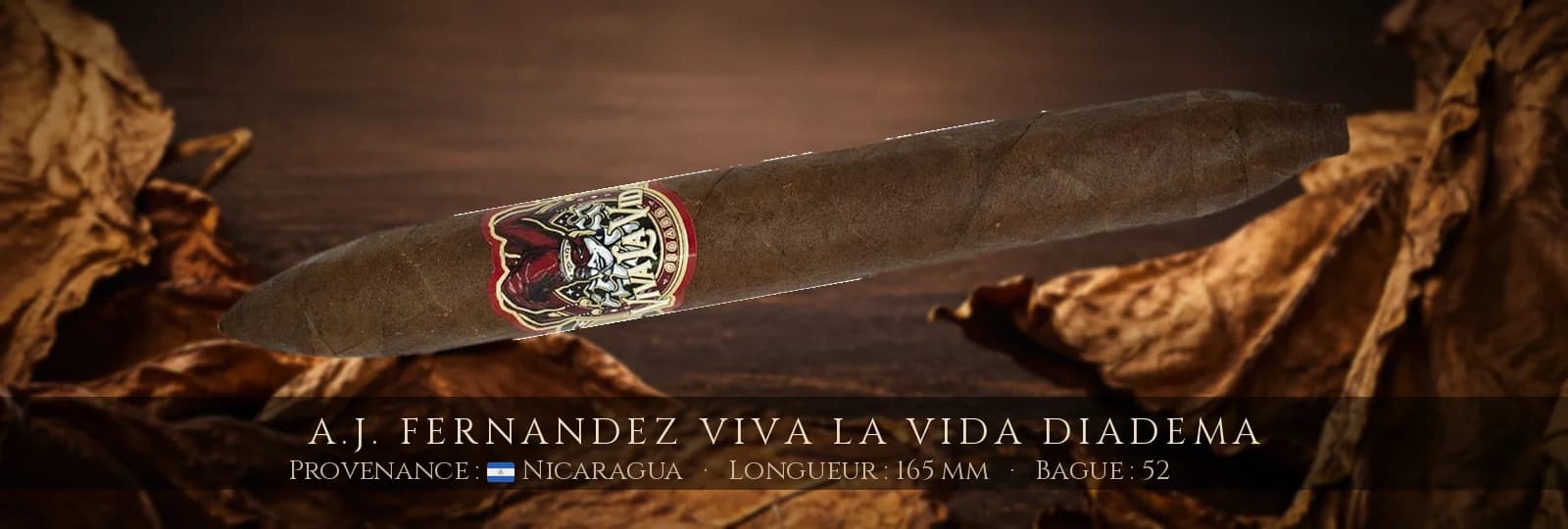 A.J. Fernandez Viva la Vida Diadema — A.J. Fernandez — Nicaragua