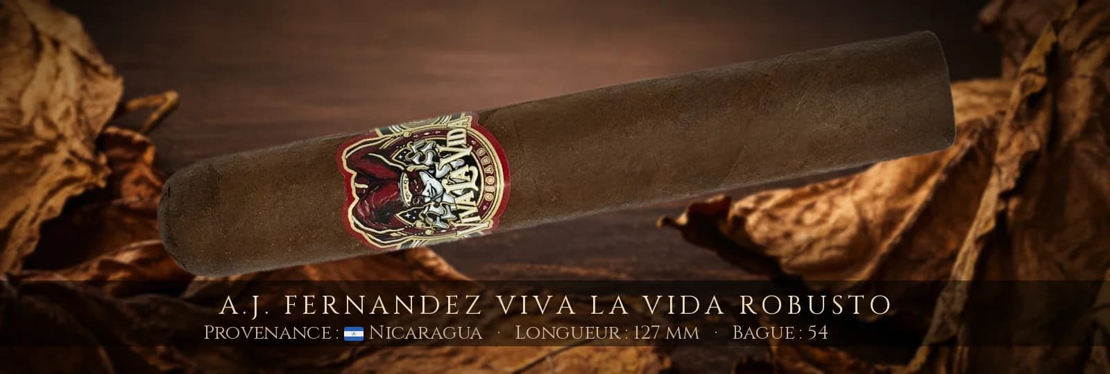 A.J. Fernandez Viva la Vida Robusto — A.J. Fernandez — Nicaragua