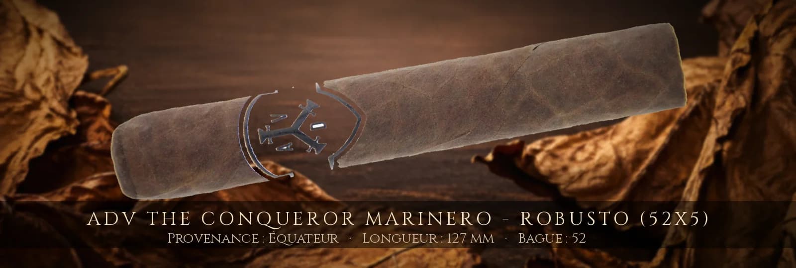 ADV The Conqueror Marinero - Robusto (52x5) — ADV — Équateur