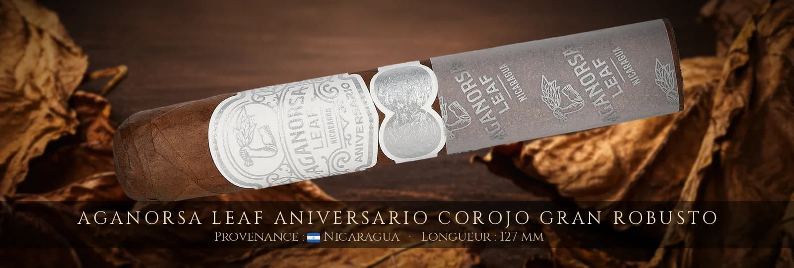 Aganorsa Leaf Aniversario Corojo Gran Robusto — Aganorsa Leaf — Nicaragua