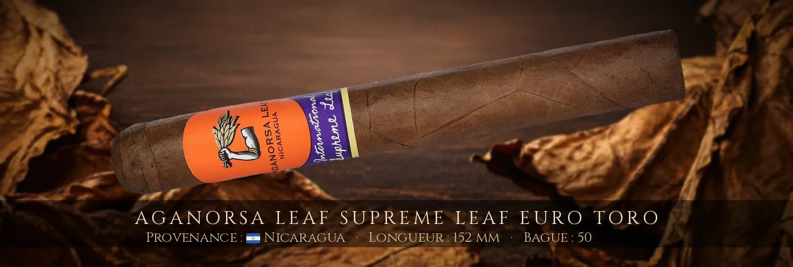 Aganorsa Leaf Supreme Leaf Euro Toro — Aganorsa Leaf — Nicaragua