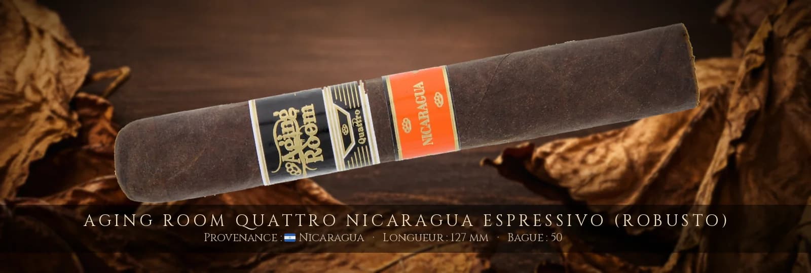 Aging Room Quattro Nicaragua Espressivo (Robusto) — Aging Room — Nicaragua