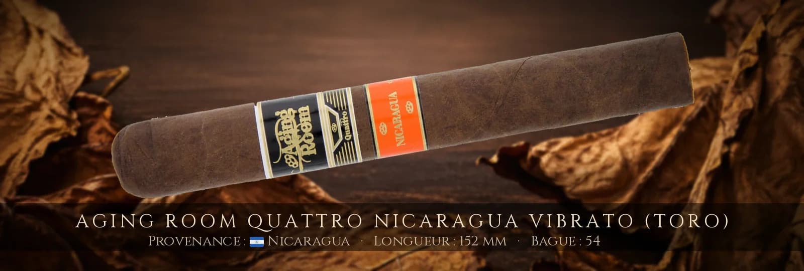 Aging Room Quattro Nicaragua Vibrato (Toro) — Aging Room — Nicaragua