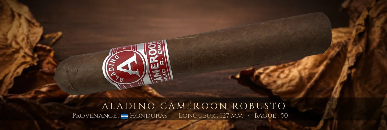 Aladino Cameroon Robusto — Aladino — Honduras