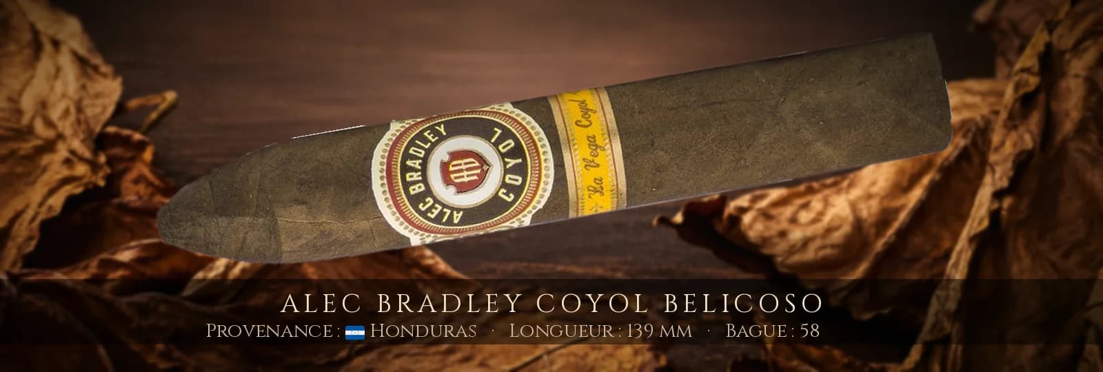 Alec Bradley Coyol Belicoso — Alec Bradley — Honduras