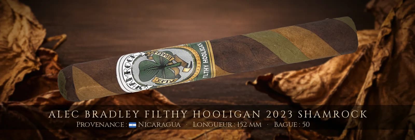 Alec Bradley Filthy Hooligan 2023 Shamrock — Alec Bradley — Nicaragua