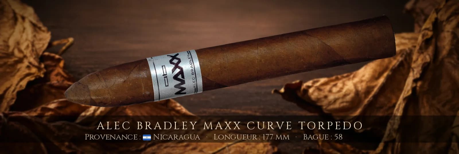 Alec Bradley MAXX CURVE Torpedo — Alec Bradley — Nicaragua
