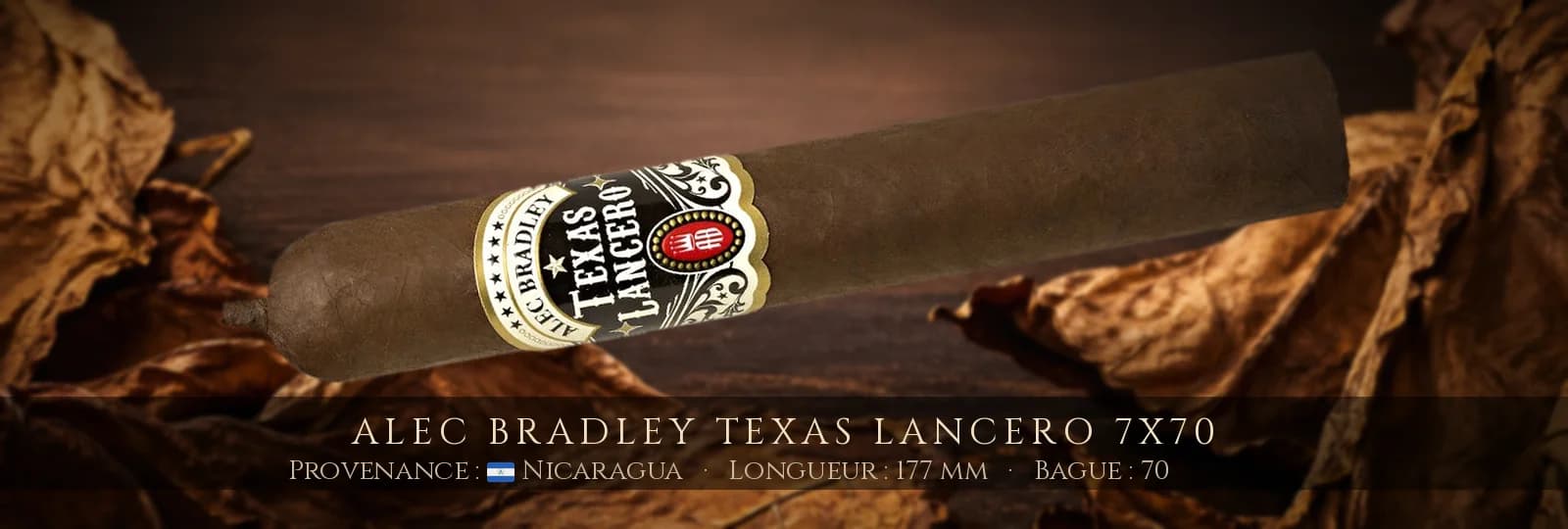 Alec Bradley Texas Lancero 7x70 — Alec Bradley — Nicaragua