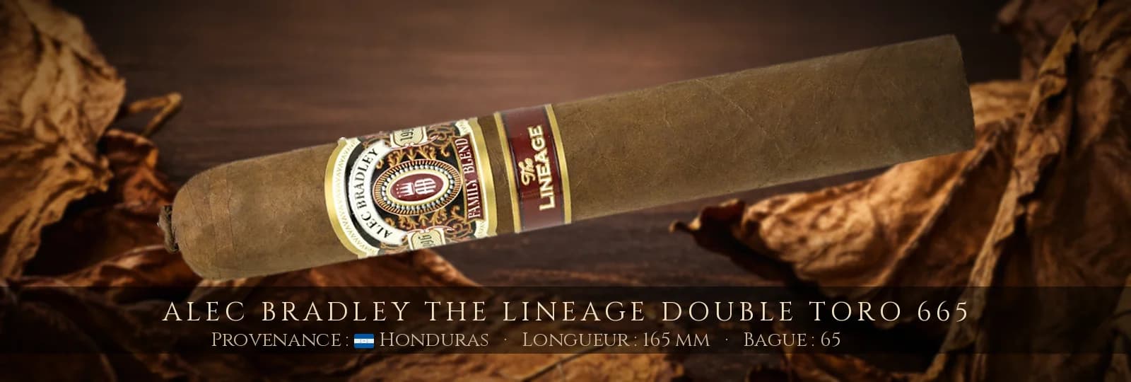 Alec Bradley The Lineage Double Toro 665 — Alec Bradley — Honduras