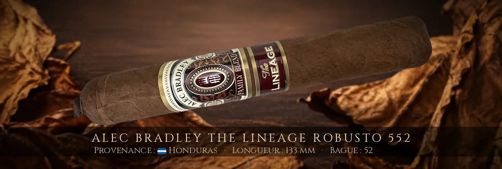 Alec Bradley The Lineage Robusto 552 — Alec Bradley — Honduras