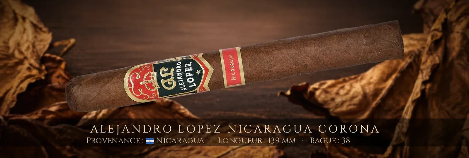 Alejandro Lopez Nicaragua Corona — Alejandro Lopez — Nicaragua