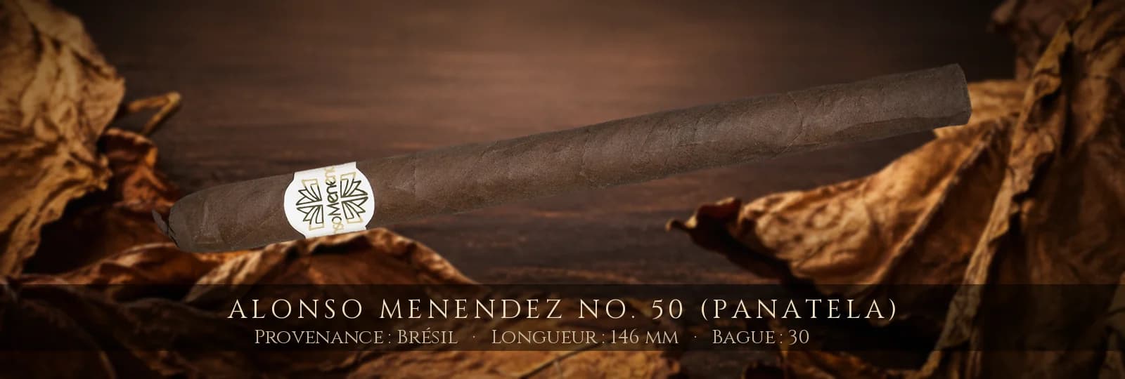 Alonso Menendez No. 50 (Panatela) — Alonso Menendez — Brésil