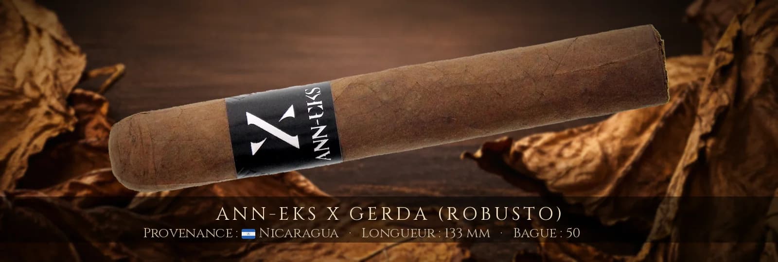 Ann-Eks X Gerda (Robusto) — Ann-Eks — Nicaragua