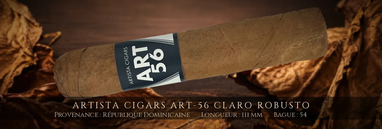 Artista Cigars ART-56 Claro Robusto — Artista Cigars — République Dominicaine