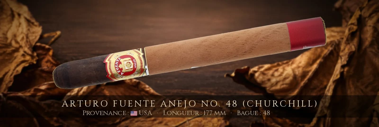 Arturo Fuente Anejo No. 48 (Churchill) — Arturo Fuente — USA
