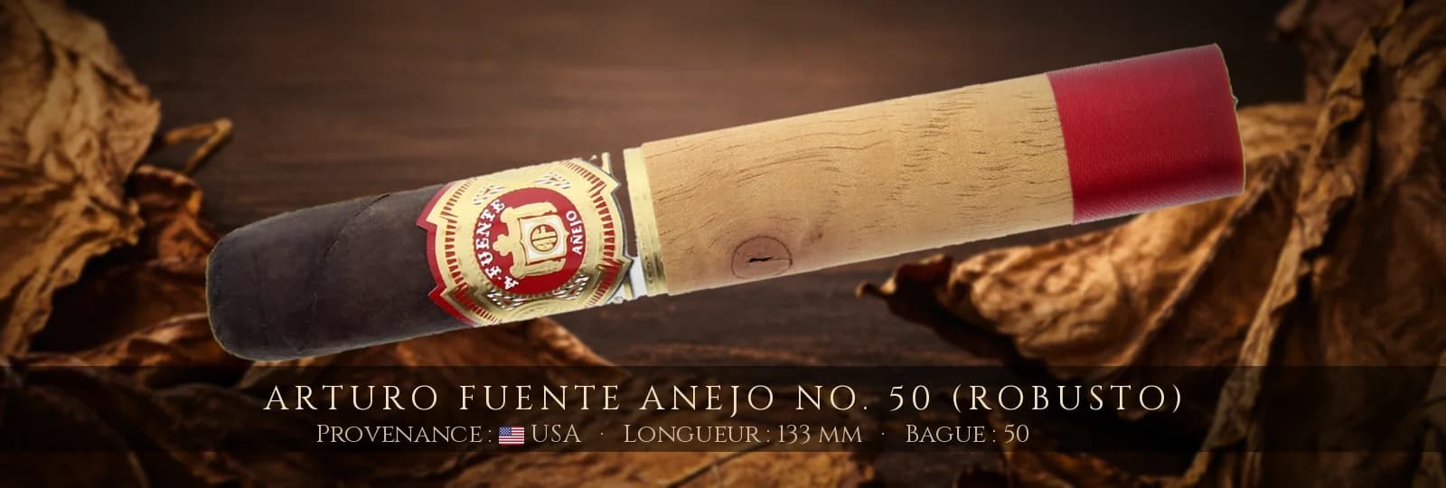 Arturo Fuente Anejo No. 50 (Robusto) — Arturo Fuente — USA
