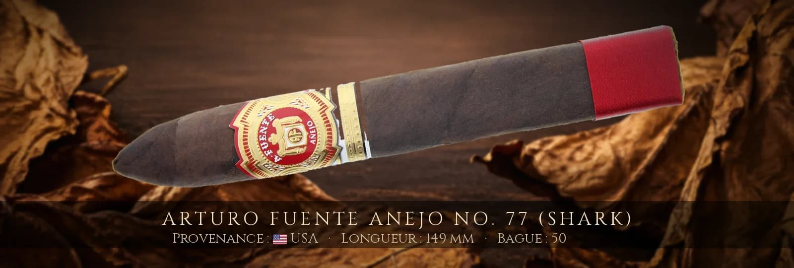 Arturo Fuente Anejo No. 77 (Shark) — Arturo Fuente — USA