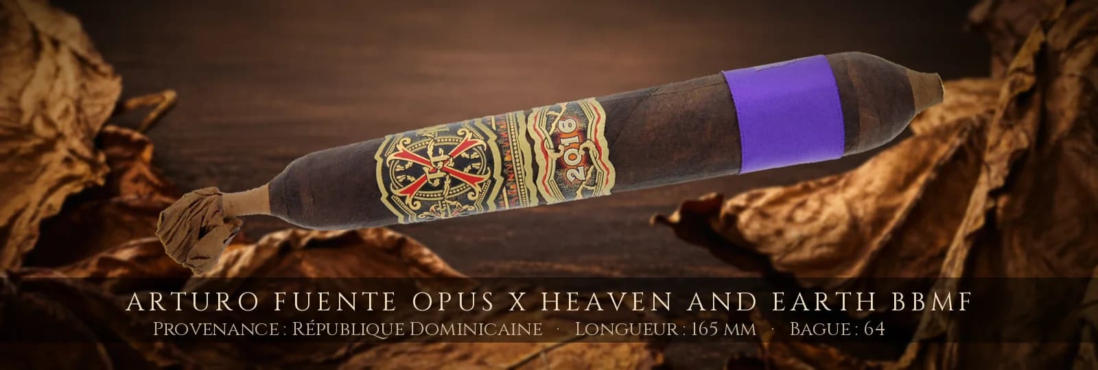 Arturo Fuente Opus X Heaven and Earth BBMF — Arturo Fuente — République Dominicaine