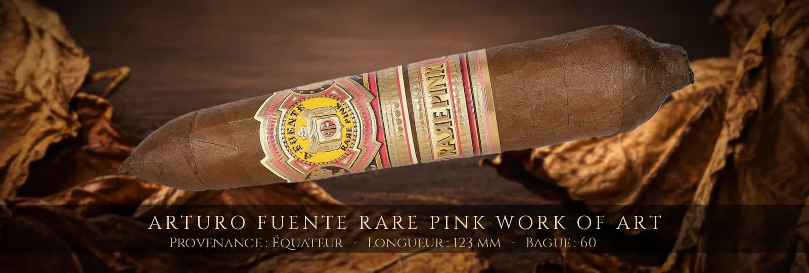 Arturo Fuente Rare Pink Work of Art — Arturo Fuente — Équateur
