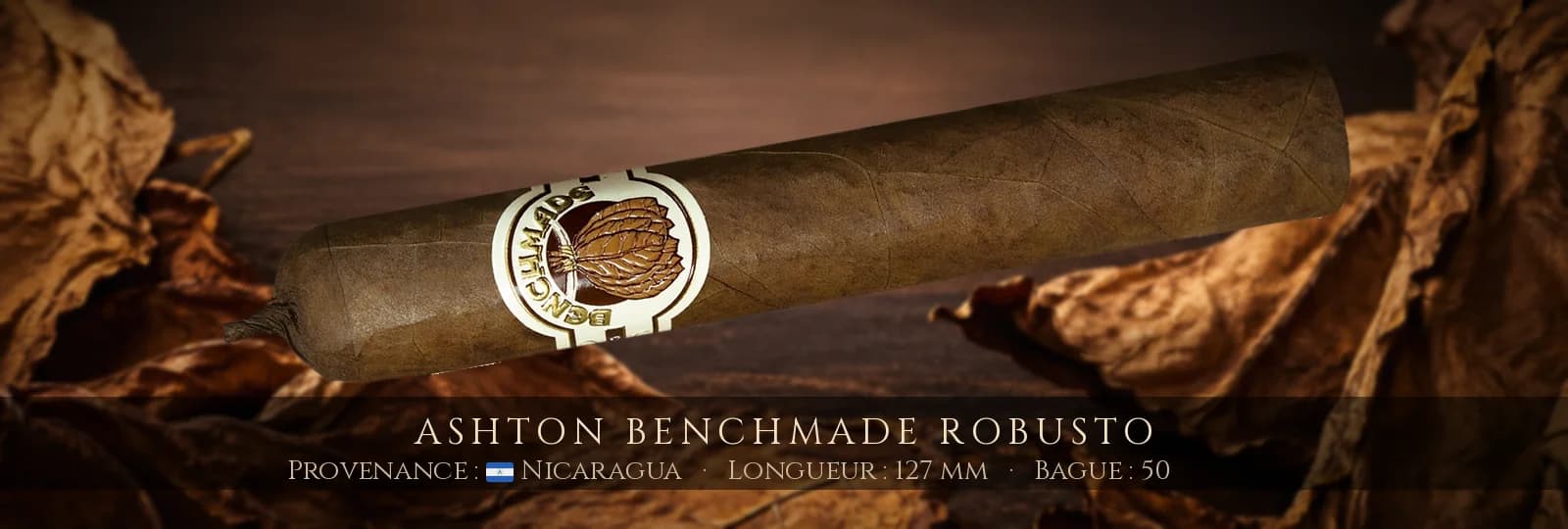 Ashton Benchmade Robusto — Ashton — Nicaragua