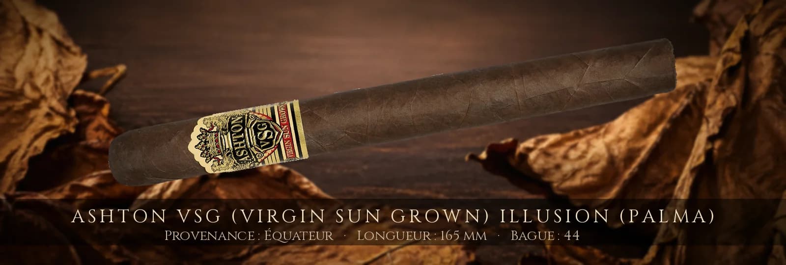 Ashton VSG (Virgin Sun Grown) Illusion (Palma) — Ashton — Équateur