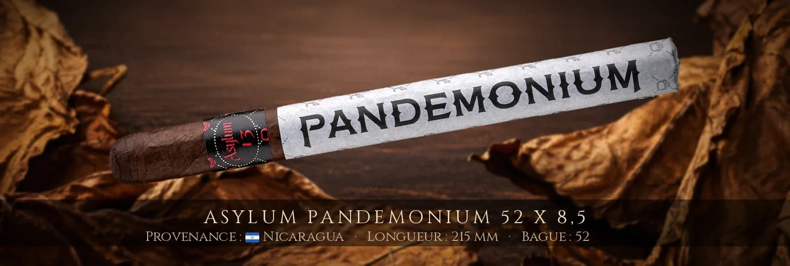 Asylum Pandemonium 52 x 8,5 — Asylum — Nicaragua