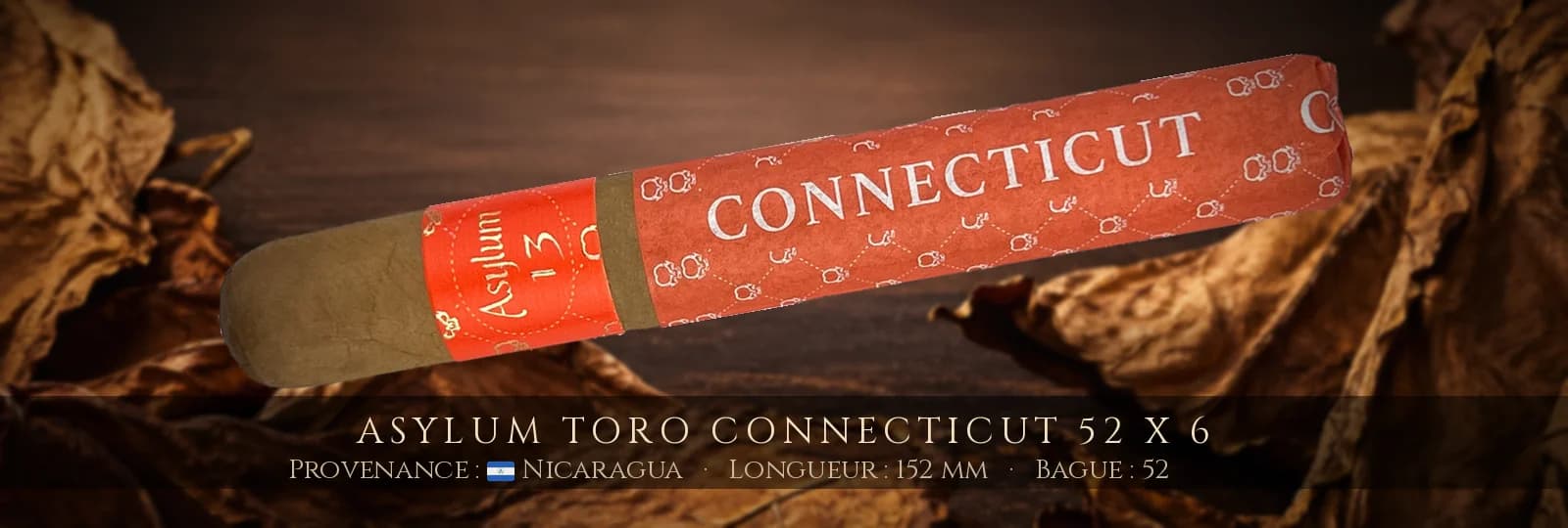 Asylum Toro Connecticut 52 x 6 — Asylum — Nicaragua