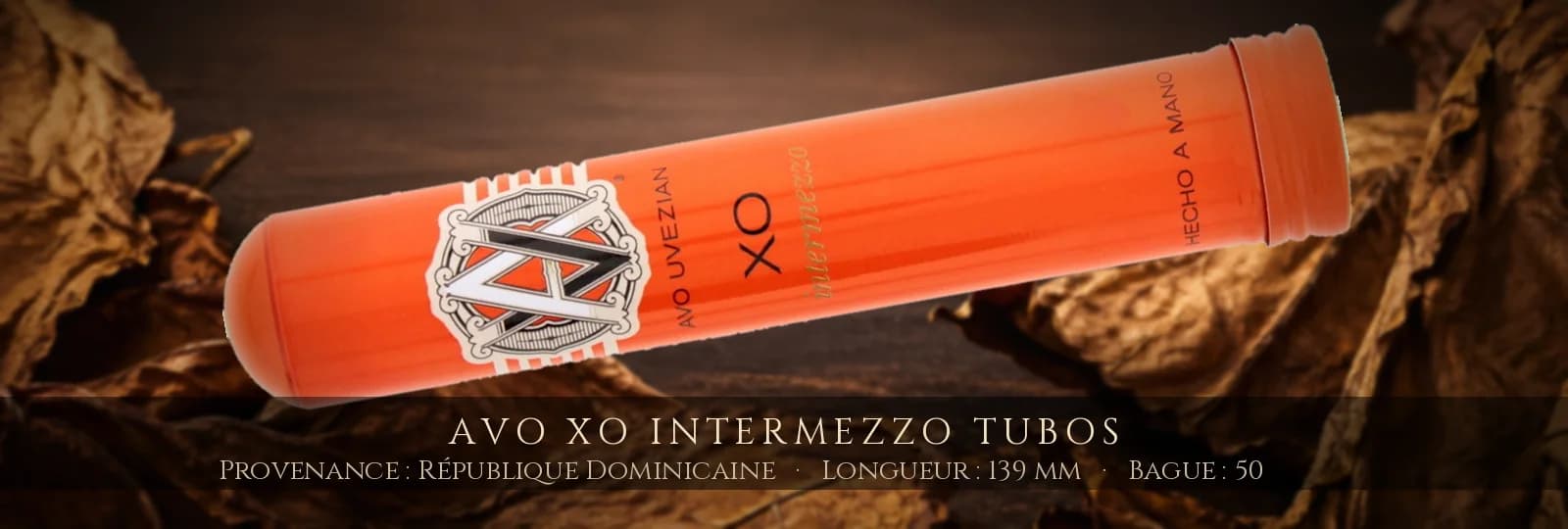 AVO XO Intermezzo Tubos — AVO — République Dominicaine