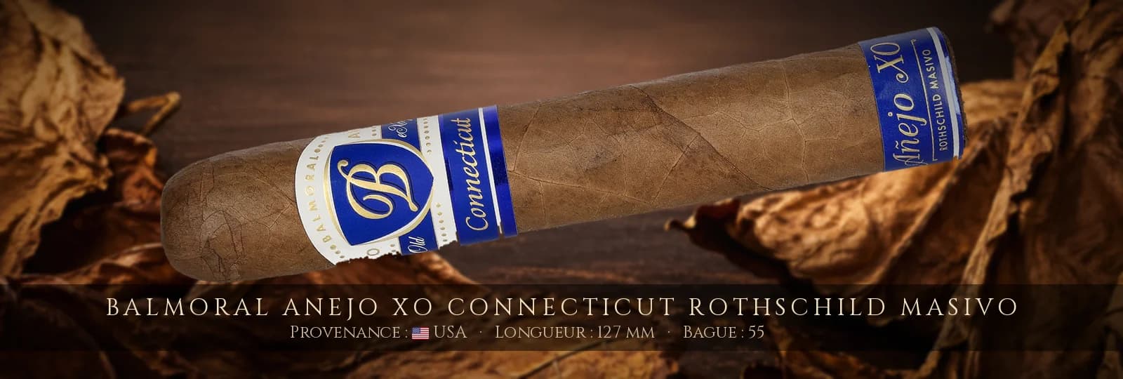 Balmoral Anejo XO Connecticut Rothschild Masivo — Balmoral — USA