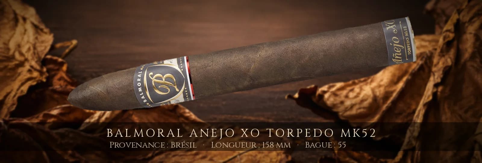 Balmoral Anejo XO Torpedo MK52 — Balmoral — Brésil