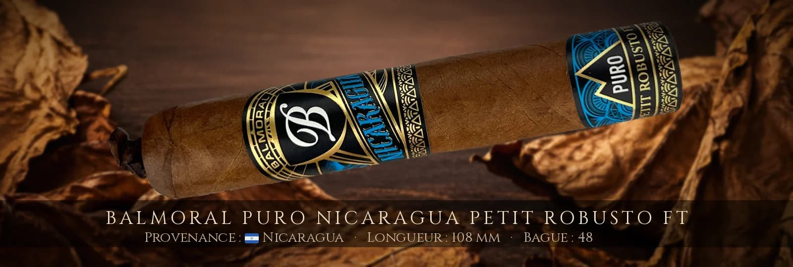 Balmoral Puro Nicaragua Petit Robusto FT — Balmoral — Nicaragua