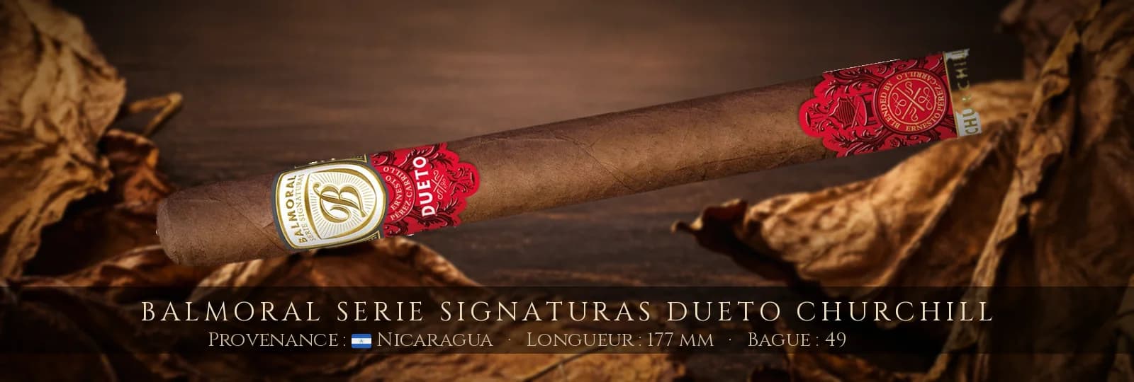 Balmoral Serie Signaturas Dueto Churchill — Balmoral — Nicaragua