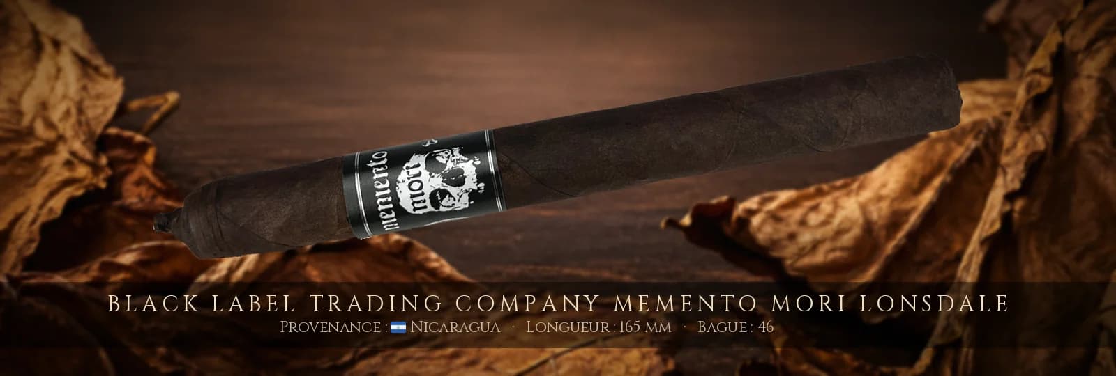 Black Label Trading Company Memento Mori Lonsdale — Black Label Trading Company — Nicaragua
