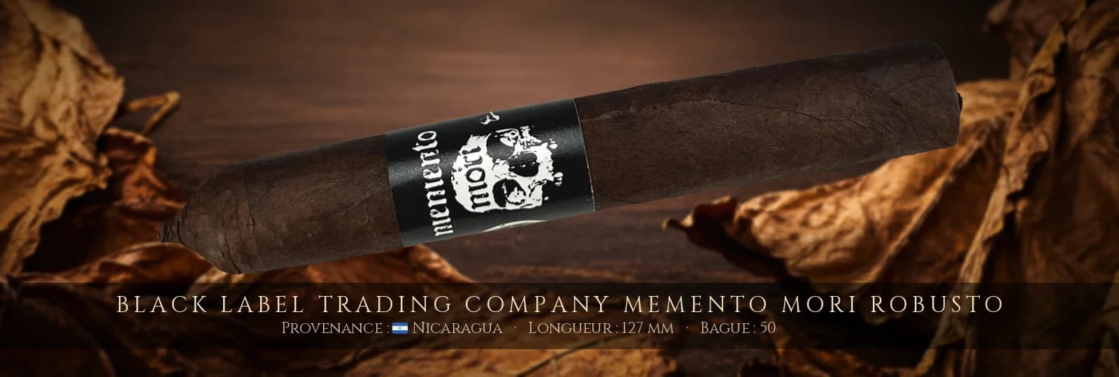 Black Label Trading Company Memento Mori Robusto — Black Label Trading Company — Nicaragua