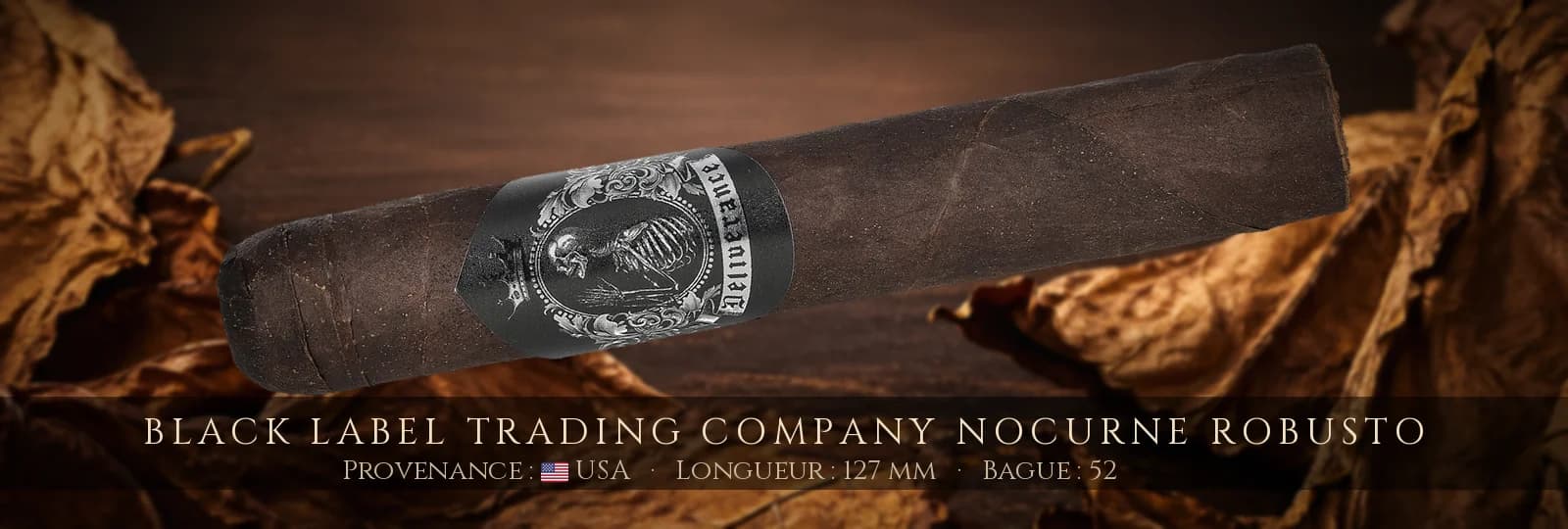 Black Label Trading Company Nocurne Robusto — Black Label Trading Company — USA