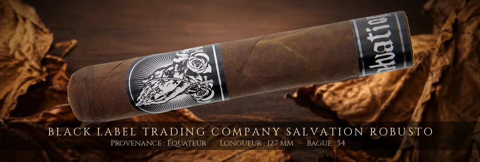 Black Label Trading Company Salvation Robusto — Black Label Trading Company — Équateur