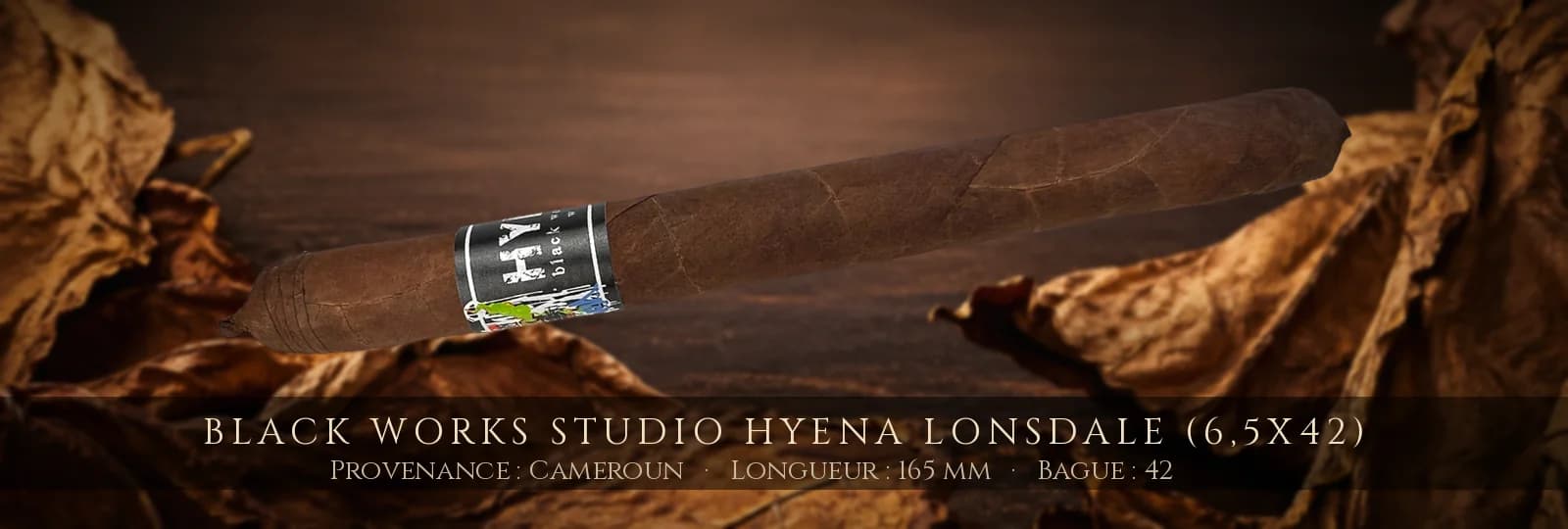Black Works Studio Hyena Lonsdale (6,5x42) — Black Works Studio — Cameroun
