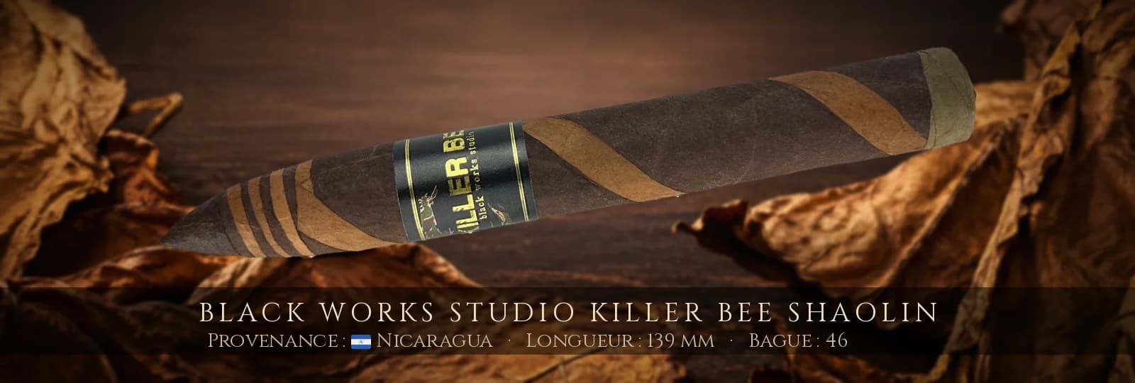 Black Works Studio Killer Bee Shaolin — Black Works Studio — Nicaragua